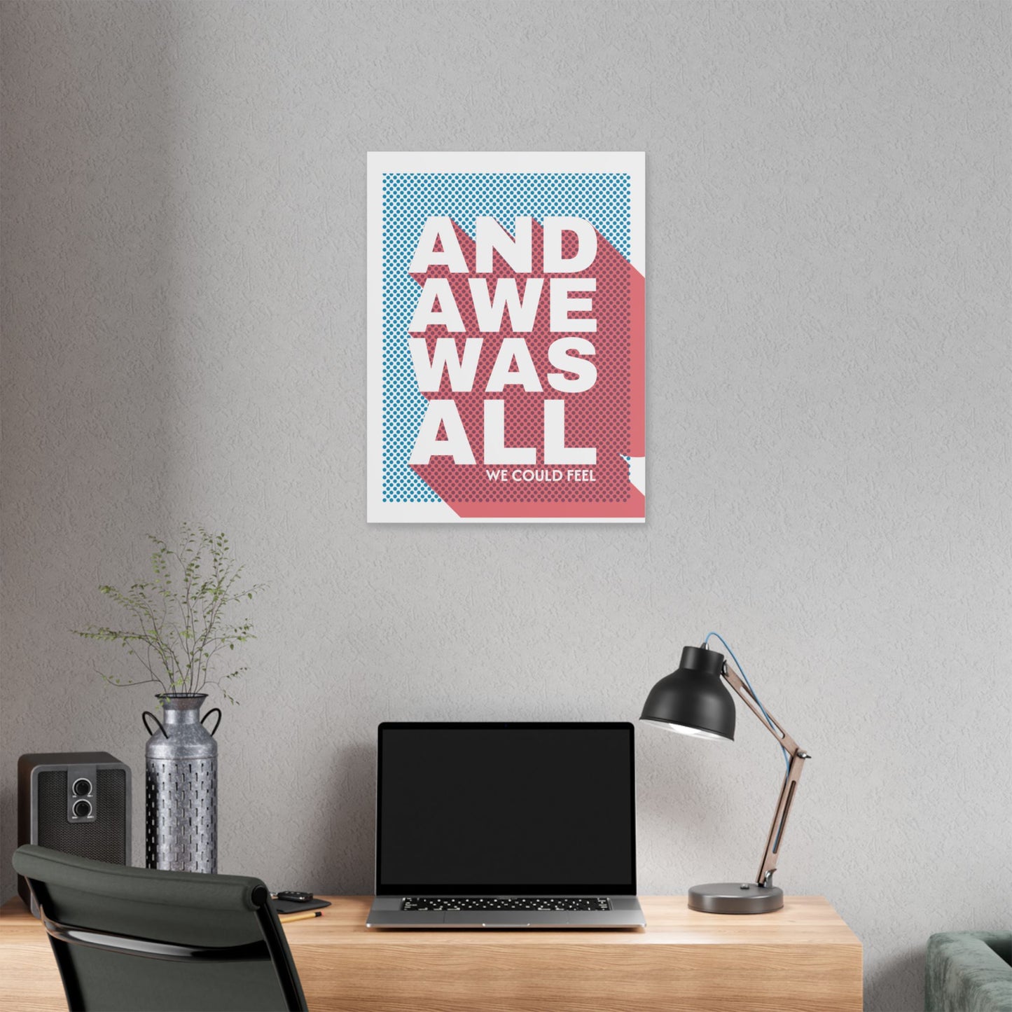 "And Awe was All" Classic Stretched Canvas