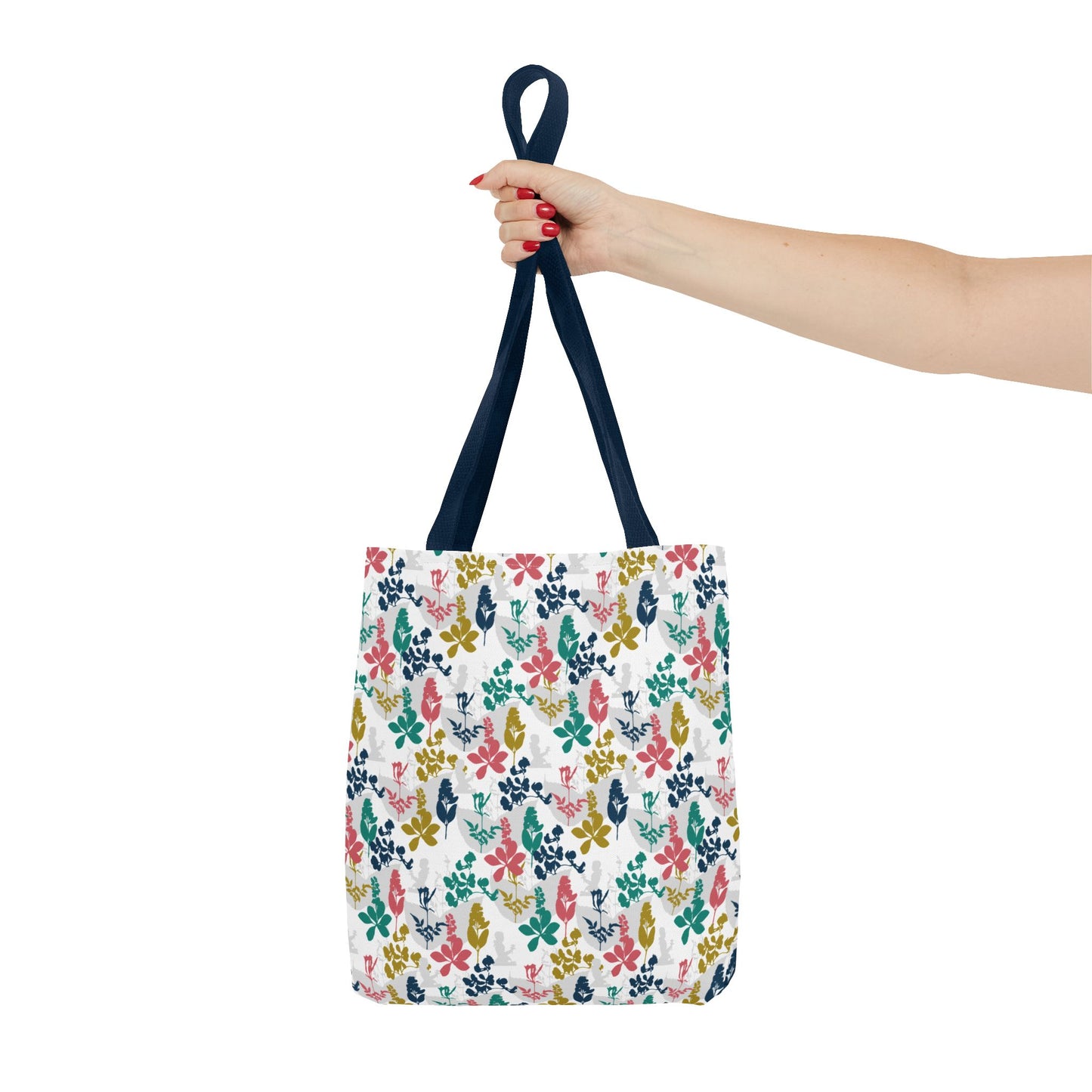 "Hidden in Her Flowers" Tote Bag