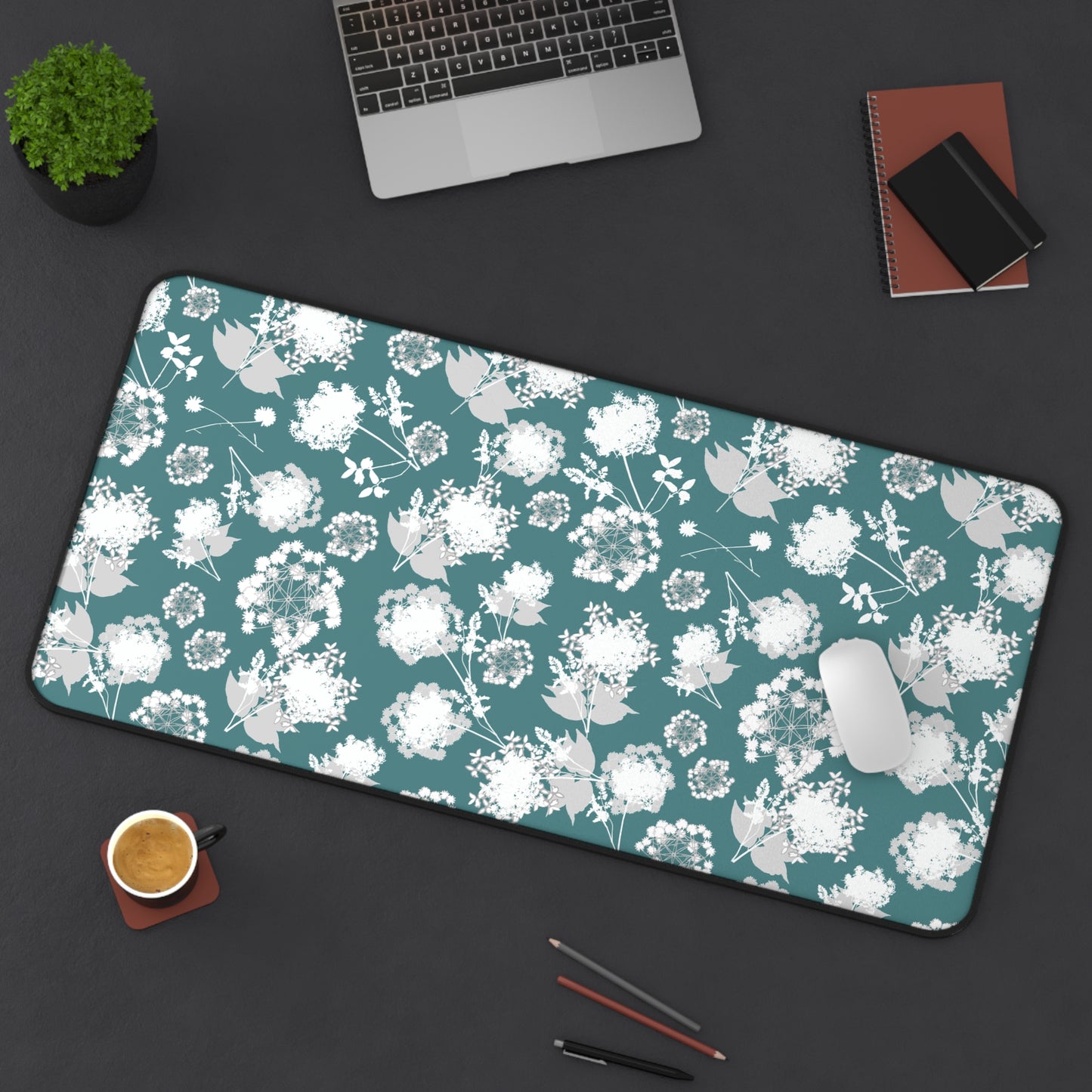 "Some Little Arctic Flower" Desk Mat