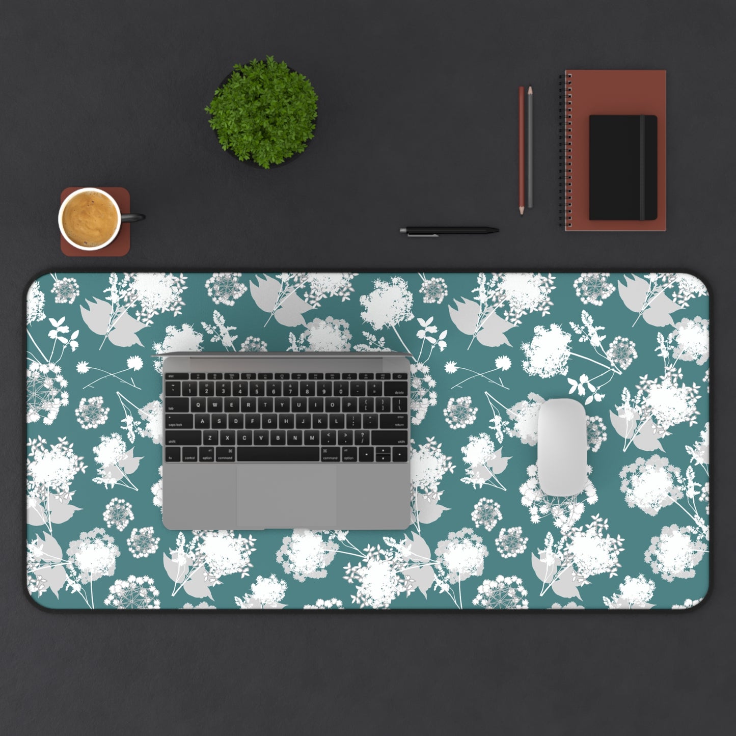 "Some Little Arctic Flower" Desk Mat