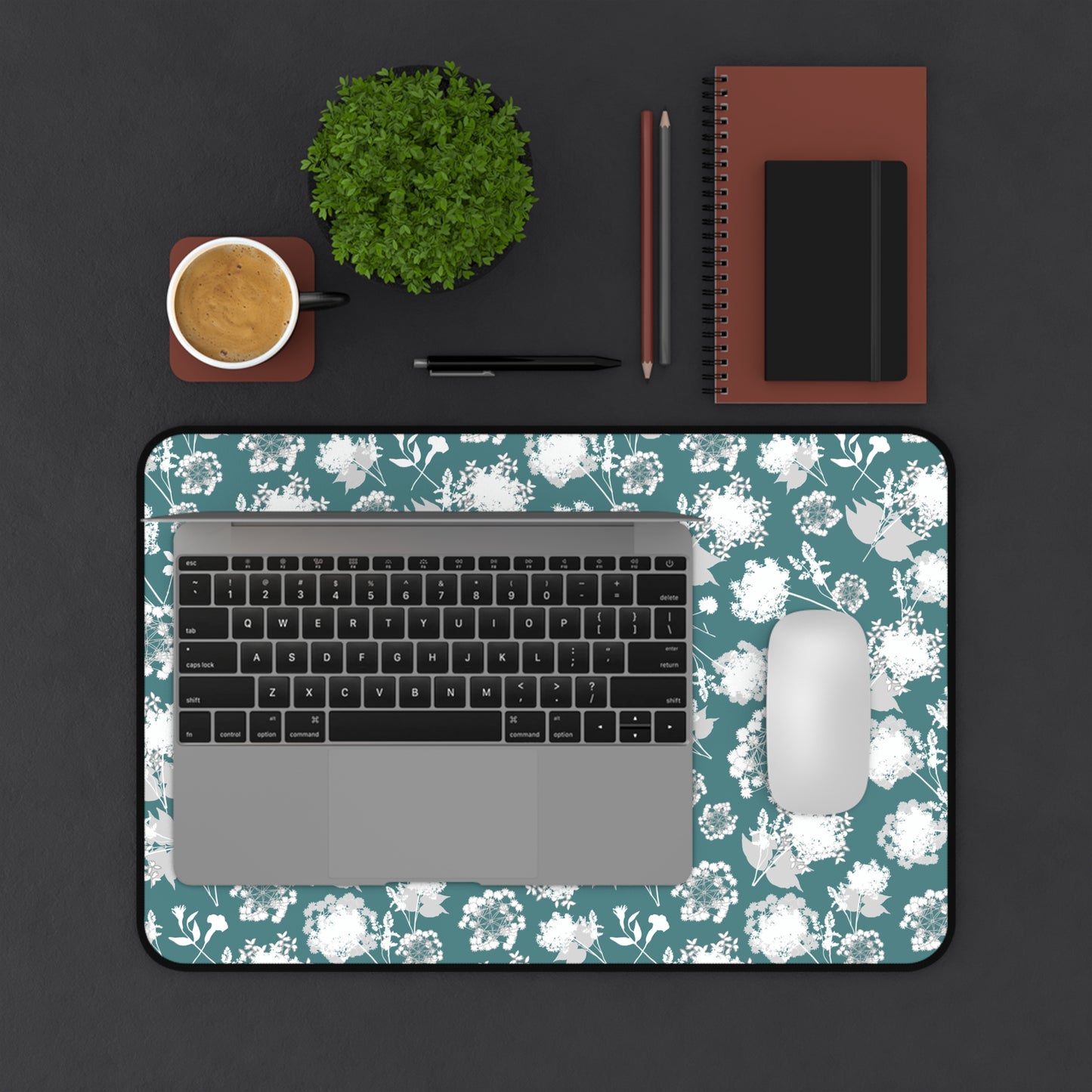 "Some Little Arctic Flower" Desk Mat