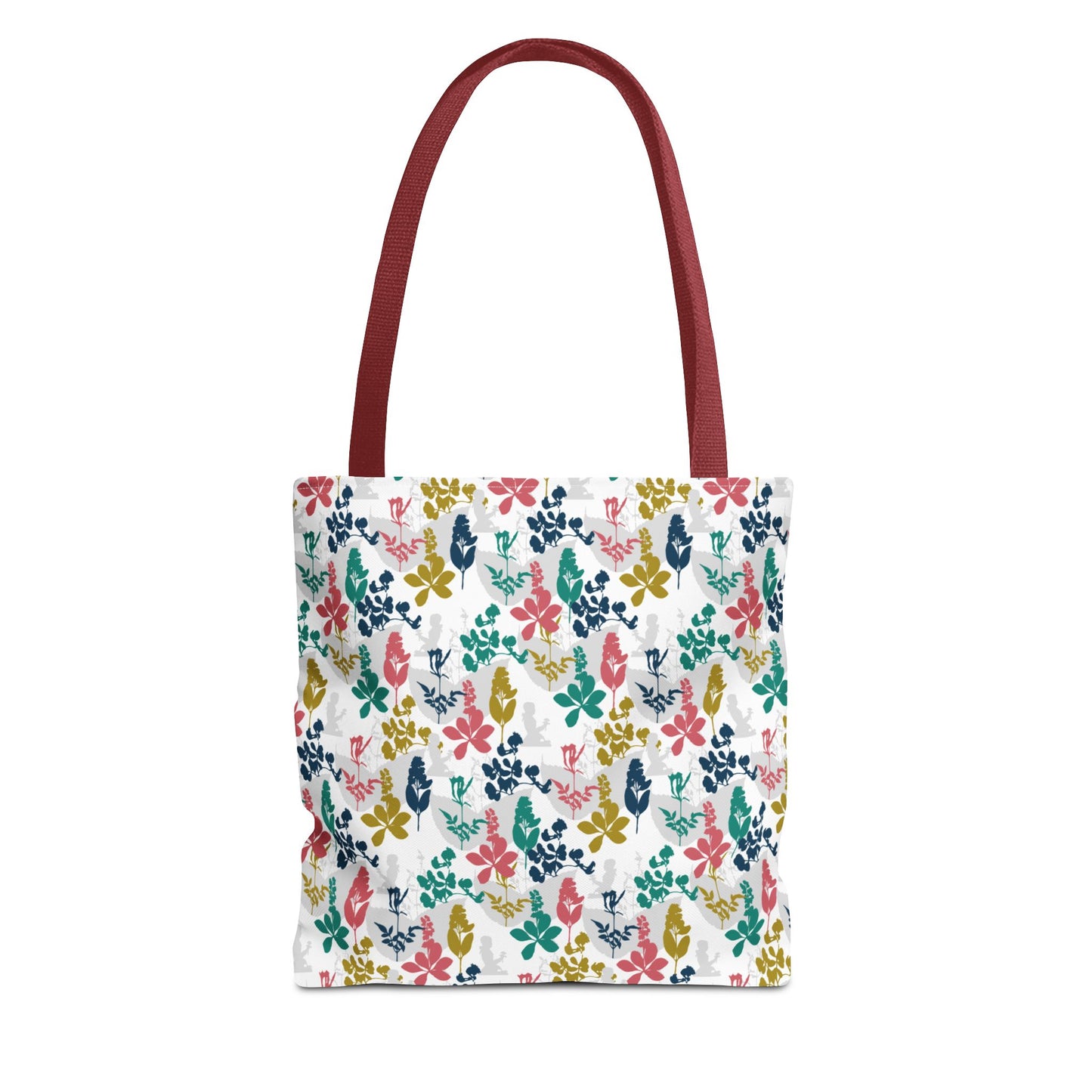 "Hidden in Her Flowers" Tote Bag