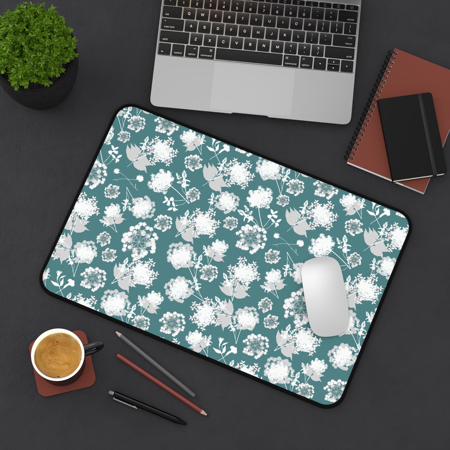 "Some Little Arctic Flower" Desk Mat