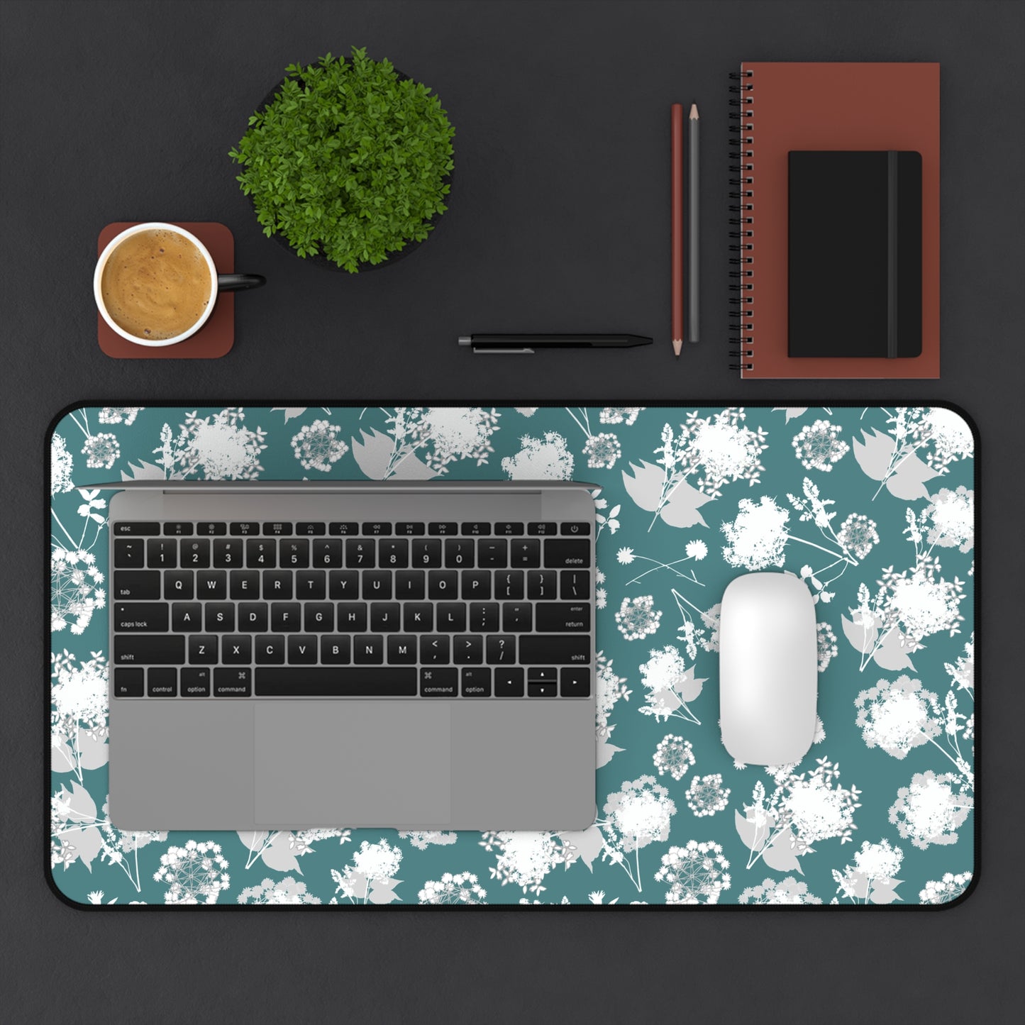 "Some Little Arctic Flower" Desk Mat