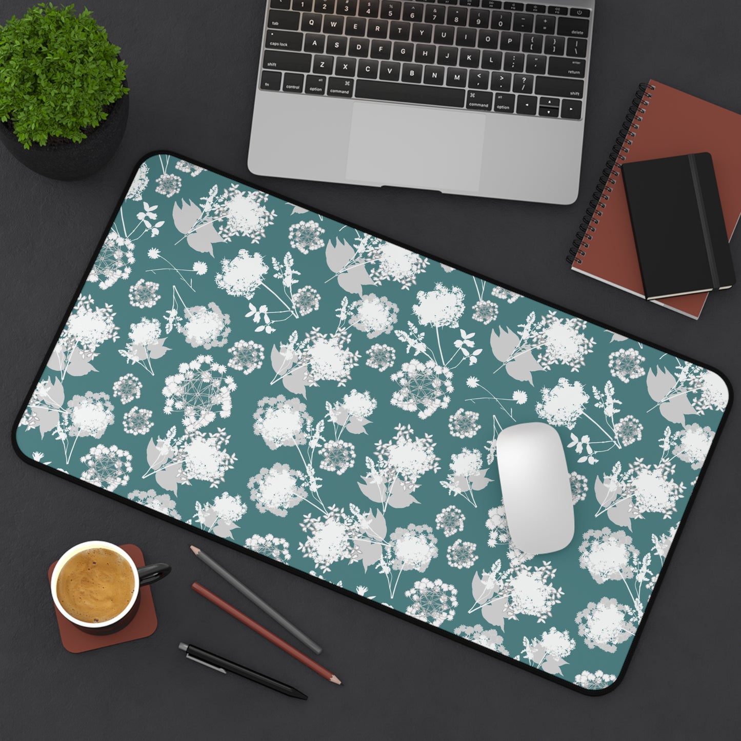 "Some Little Arctic Flower" Desk Mat