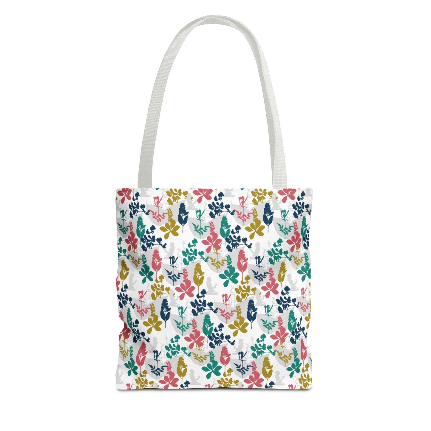 "Hidden in Her Flowers" Tote Bag