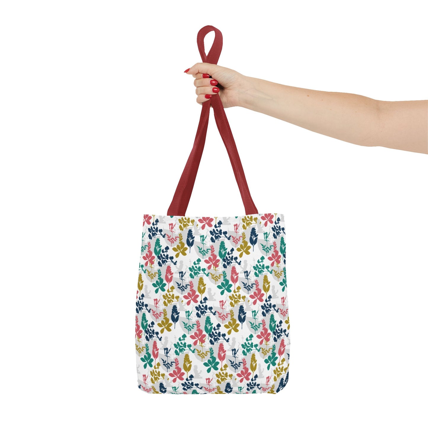 "Hidden in Her Flowers" Tote Bag